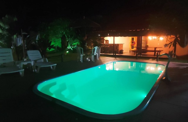 Apa Japaratinga village, with a view of the lighthouse