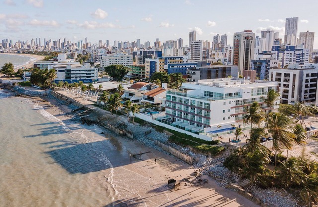 Apartamento Estiloso Pe Na Areia