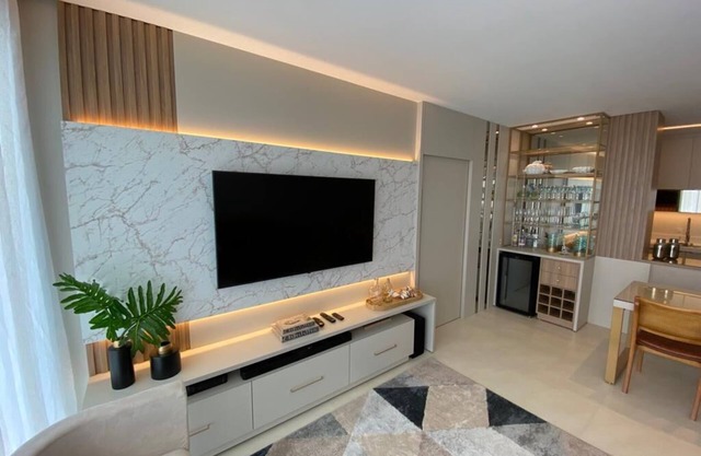 Apartment practically inside a club, with 3 swimming pools and spa!