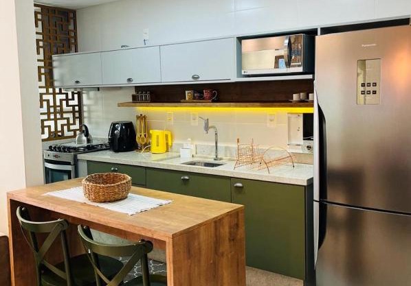 Apartamento na Praia de Palmas com garagem