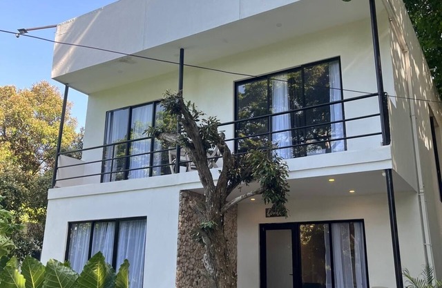 Apartamento 1 con vistas al jardín tropical y lago a 2 minutos de la playa