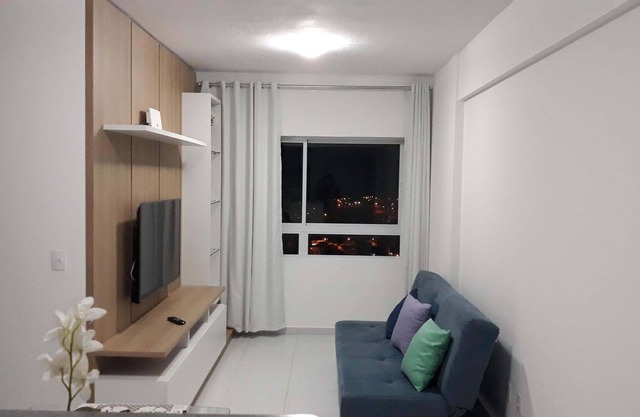 Apartamento 2 Quartos com Vista Para o Mar, Próximo ao Shopping