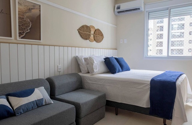 Apartamento Moderno com Wi-Fi em frente a praia