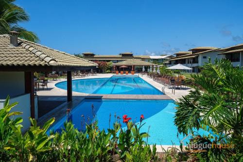 Apartamento Pé na Areia Frente Mar em Imbassai