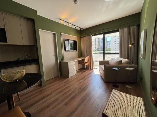 Apartamento redecorado em Moema com piscina The Tsue Palace