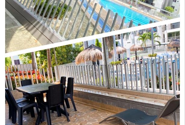 Apartasol en ciudadela santa fe vista a la piscina