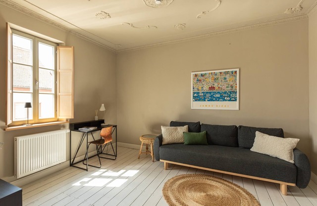 Apartment 'Eckhaus - Kamin' with Shared Terrace and Wi-Fi