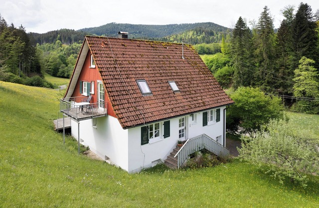 Apartment 'Ferienhaus 1 - Wohnung Tanne, 78qm' with Mountain View, Private Terrace and Wi-Fi