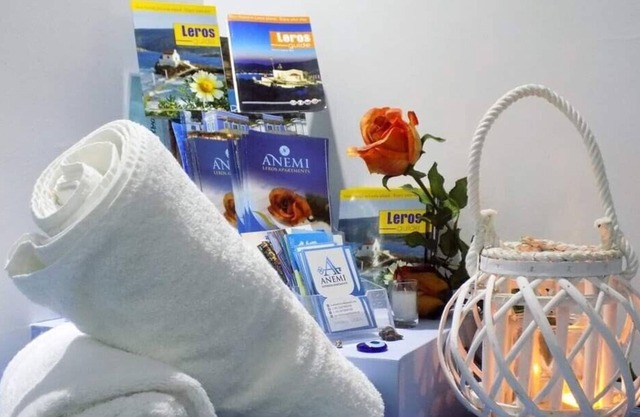 Apartment In A Hotel 'Anemi Leros 2' with Sea View, Wi-Fi and Air Conditioning