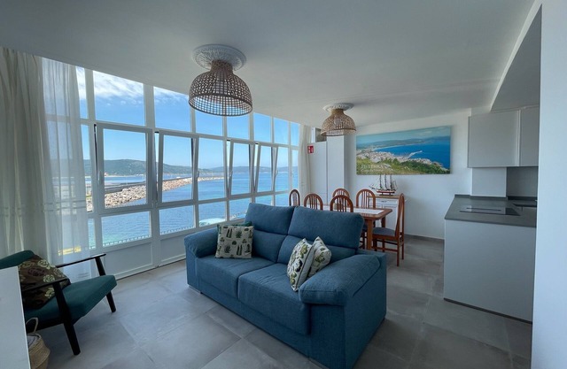 Apartment 'Mirador Playa Ribeira' with Sea View, Wi-Fi and Air Conditioning