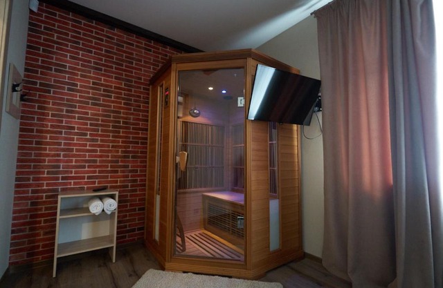 Apartment on Pobeda 4 with sauna