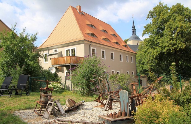 Apartment-Private Bathroom-Garden view-Fewo Pfarrhaus Maxen