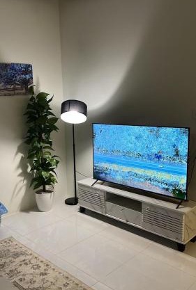 Apartment Room Lounge & Bathroom