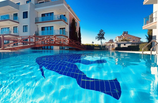 Apartment with its own pool terrace