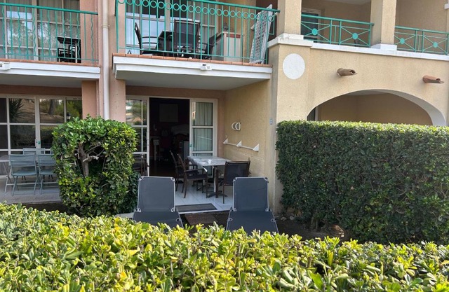 Appartement 2 pièces climatisé en rez-de-jardin Cap Esterel Agay