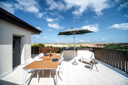 Appartement duplex 5 personnes, vue sur la dune #0295