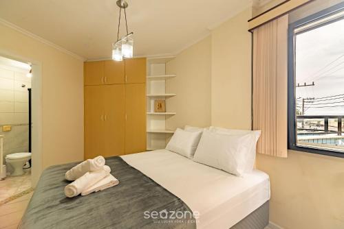 Apt 3Q c/Churrasqueira a 80m da Praia ERV0101