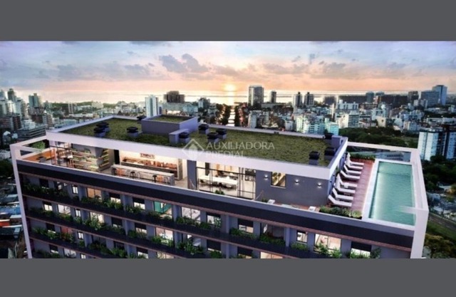 APTO 1 DORM, PISCINA AQUECIDA + COMODIDADES