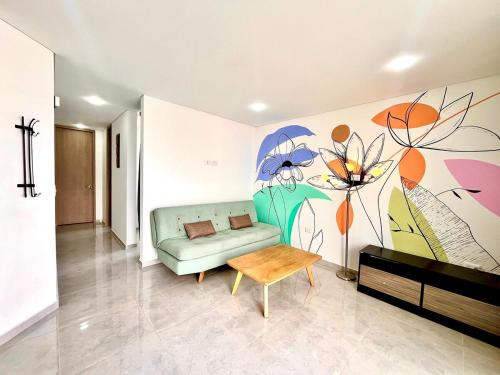 Apto 301a - Estrena hermoso y cómodo apto con balcón - Casa Orquídeas