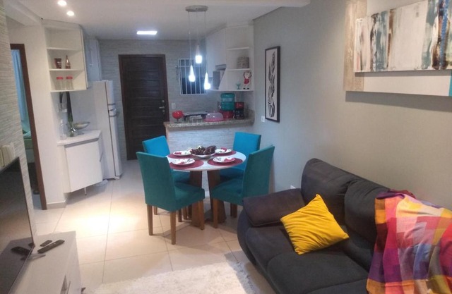 Apto Aconchegante a 30 mts do Mar e Pertinho do Centro