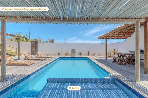 Apto c/churrasqueira no Pontal do Maceió Tactu