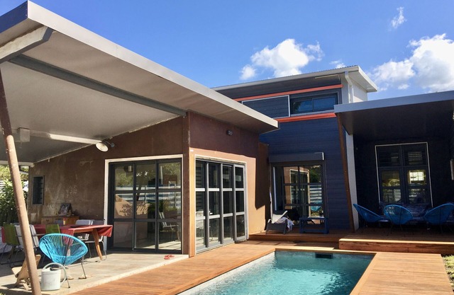 architect-designed villa with pool