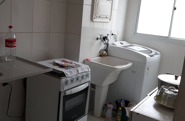 At the exit to chapada furnished apartment with air and internet