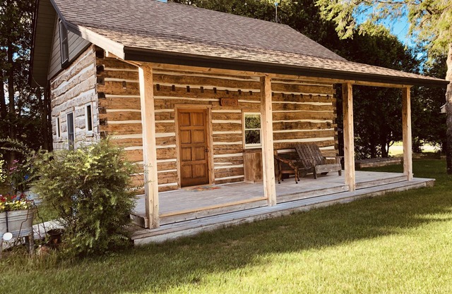 Authentic 1882 Hand Hewn Log Home