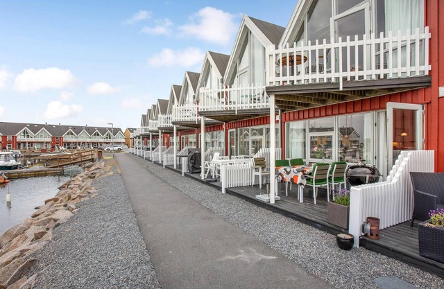 Awesome home in Hasle with harbor view