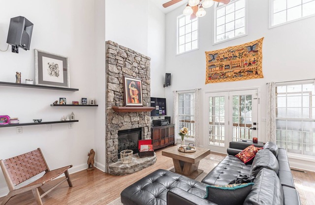 Back Forty Overlook-a secluded mountainside farmhouse at the edge of 40 acres.