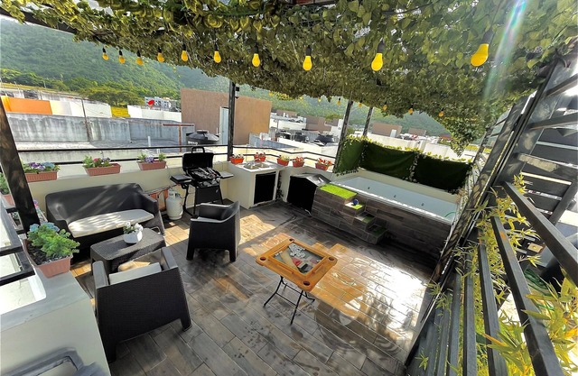 BD Luxury Apt with private JACUZZI,BBQ AND TERRAZA