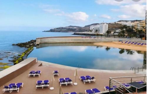 BEACH Arguineguin SEA VIEW 7 CHG FAMILY HOTEL