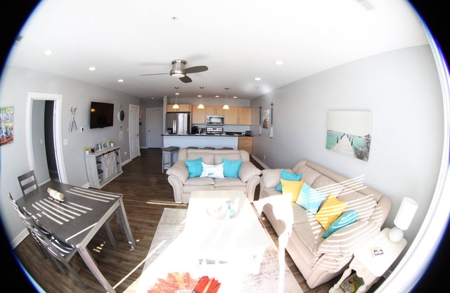 Beach Condo downtown St. Joseph Waterfront District. Five Stars!