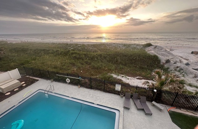 Beach Front BalconynLuxury Condo Directly on the Ocean