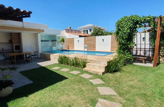 BEACH HOUSE WITH POOL AND BARBECUE