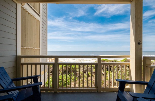 Beach Therapy: Oceanfront Condo with Seasonal Community Pool