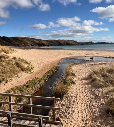 Beach Woods Coastal Path chalet