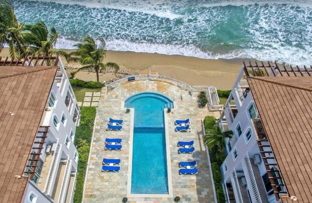 Beachfront Condo 2BR/2.5Ba Steps from Cabarete Centro and your own private beach