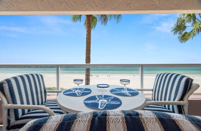 Beachfront! Gorgeous Views! Pool, Hot Tub, Tennis Courts, Fitness Room ~ 5F Crescent Beach Club