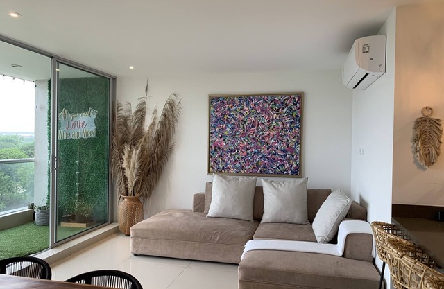 Beautiful boho apartment in the best location in Barranquilla!