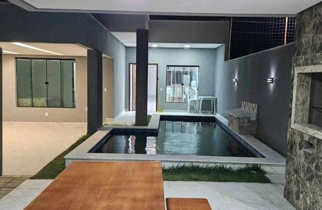 Beautiful beach house with pool 100 meters from the sea on the best beach in L. Correia