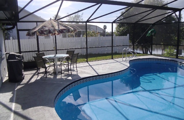 Beautiful lake view villa with own pool.