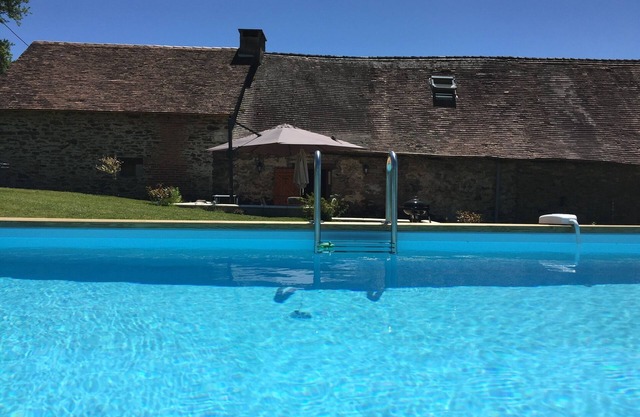 Beautiful luxury restored gîte with private solar heated pool.
