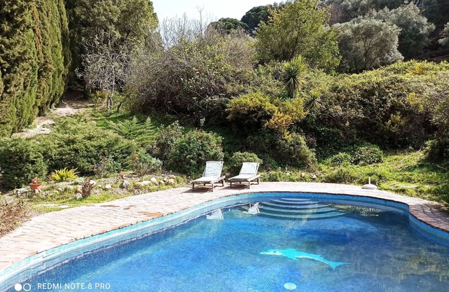 Beautiful mountain farm cottage.Private pool.Winter monthly rates. WiFi. AC.