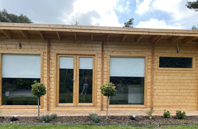 Beautiful new and modern cabin in a super location.