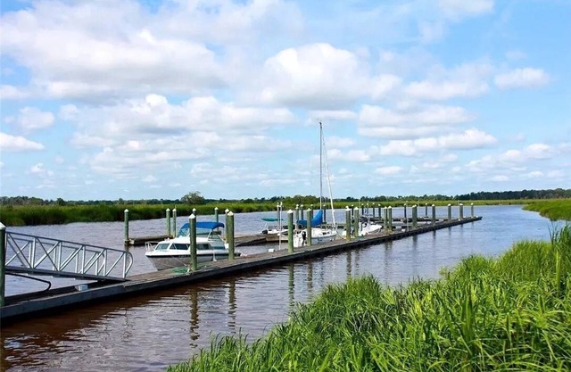 Beautiful, Newly-Renovated Condo on the Altamaha River in Darien with BoatSlip