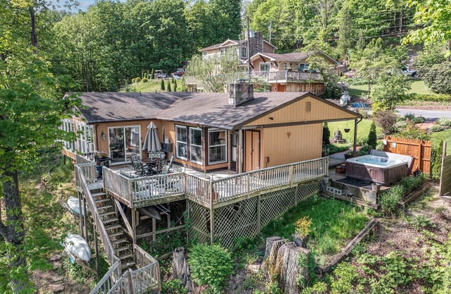 Beautiful private property in rural environment overlooking Ski Liberty.