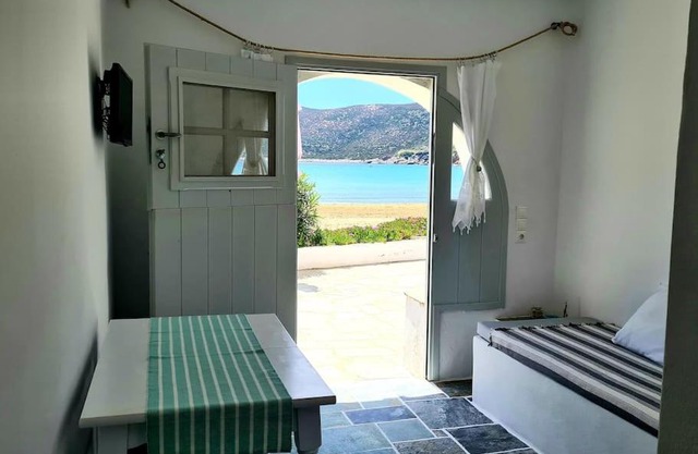 Beautiful seaside house on the beach