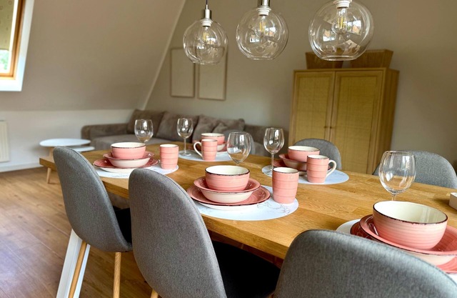 Beautiful vacation apartment for fitters and families