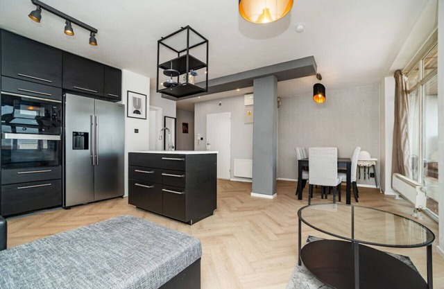 Big 4-bedroom flat, terrace with great Vítkov view